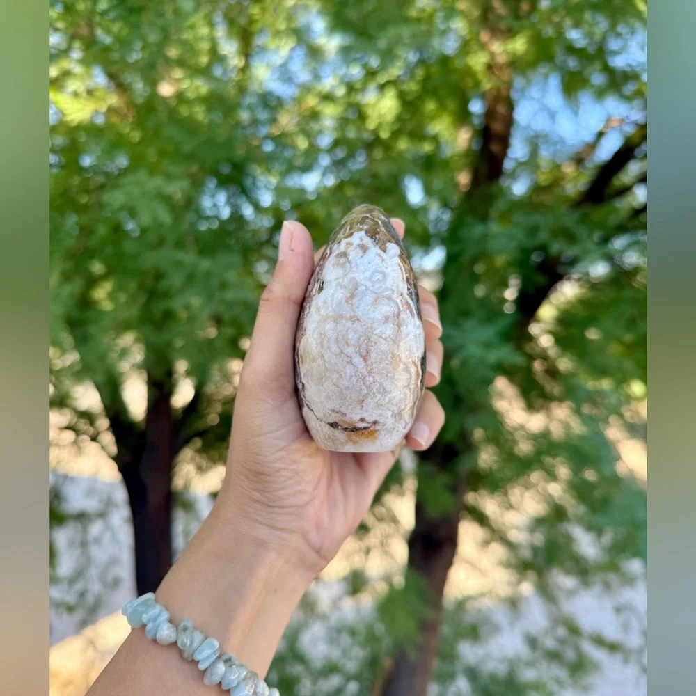 Flower Agate Freeform